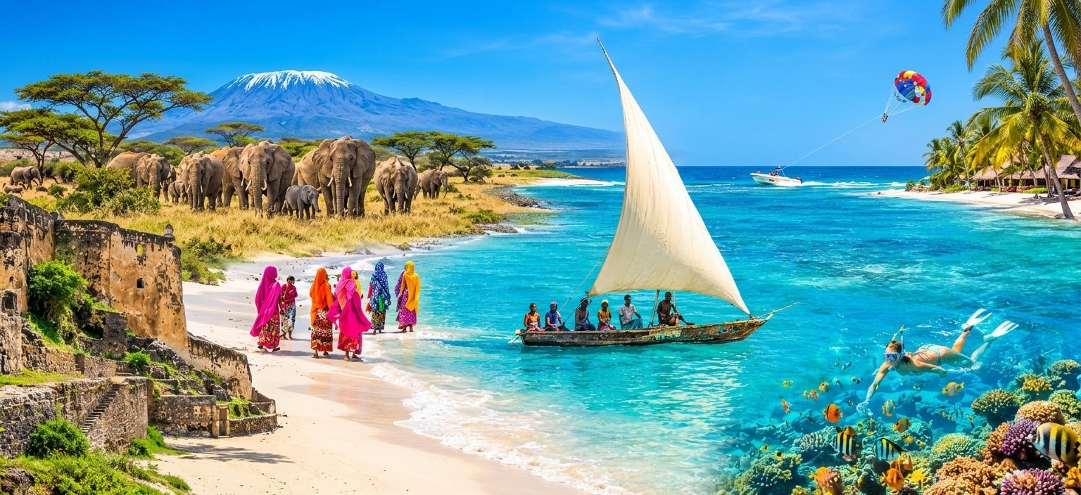 Kenya &amp; Tanzania: An Immersive Journey Through Bush, Beach, Culture &amp; Discovery