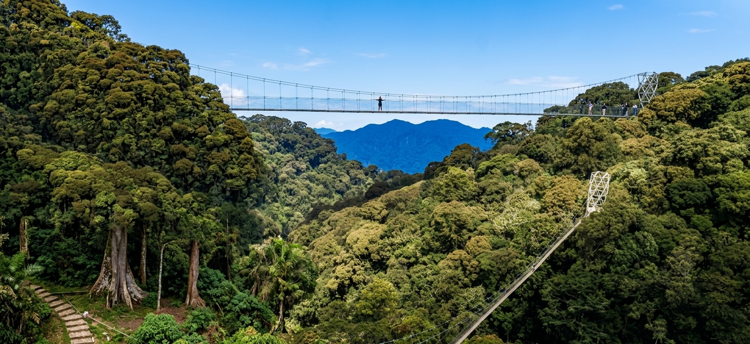 Nyungwe National Park: Rainforest Canopy Walk