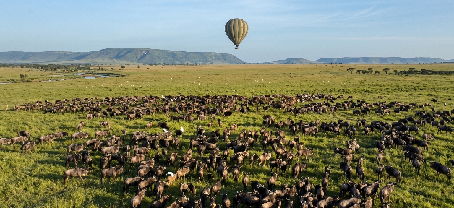 SERENGETI & NGORONGORO LUXURY SAFARI – TANZANIA’S GREAT WILDERNESS, BIG CATS & CRATER WILDLIFE